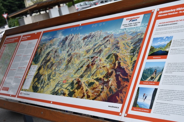 Karte Kitzbüheler Alpen