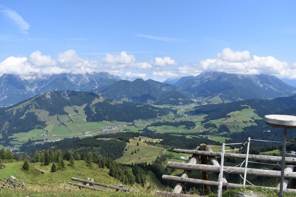 Blick nach Hochfilzen